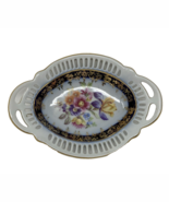 Vintage Best China Foreign Floral Trinket Dish - $19.52 CAD