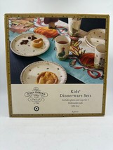 John Derian Target 8 Pieces Kids Fall Plates + Cups Dinnerware Sets Thanksgiving - £15.11 GBP