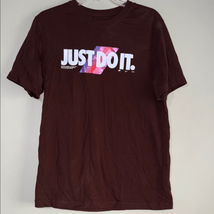 Nike Brown Short Sleeve Tee with Bold Graphic - $7.84