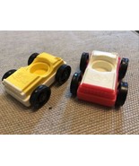 Vintage Fisher Price Little People Garage Cars Vehicles Lot - $7.92