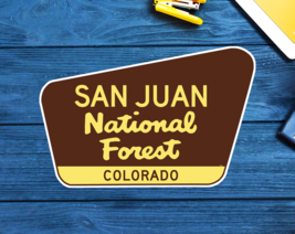 (25) San Juan National Forest Decal Stickers Colorado 3.75&quot; x 2.5&quot; - £43.62 GBP