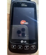 LG Optimus V VM670 - Black (Virgin Mobile) Smartphone - Used - Tested - ... - $14.85