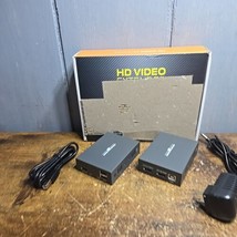 HDMI KVM USB Extender Transmit 1080p HD Video Over Cat5e/6 Ethernet Cabl... - £28.49 GBP
