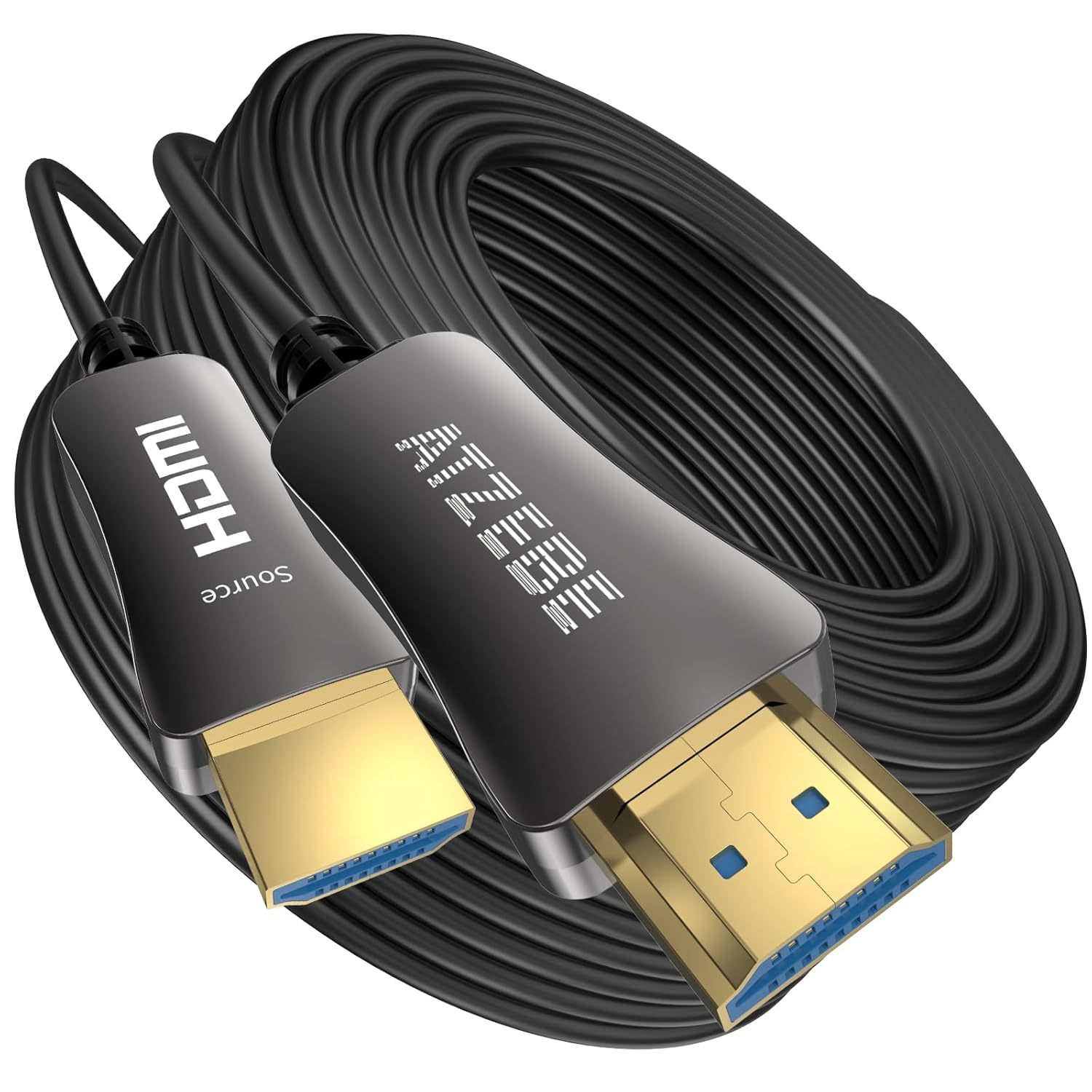 Fiber Optic Hdmi Cable 328Ft, Fiber Hdmi Cable Supports 4K@60Hz, - £97.89 GBP