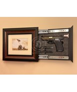 Hidden Storage Photo Frame for Gun and Valuables 14-1/2&quot; x 12-1/2&quot; / Brown - $137.54 CAD