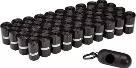 Standard Dog Poop Bags With Dispenser and Leash Clip Unscented 300 Count 20 Pack - £7.07 GBP