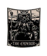 Anyhouz Tapestry Black Emperor 230X180 cm Tarot Card Psychedelic Scene A... - $58.90