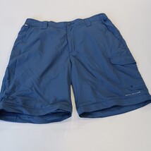 Columbia PFG Blood & Guts III Convertible Pants Men's Shorts (34×9) SHORTS ONLY image 14