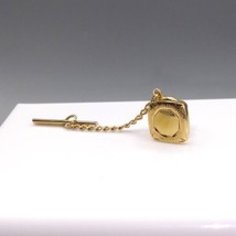 Anson KaratClad Tie Tack, Golden Square, Engravable with Diamond Etched Border - $31.93