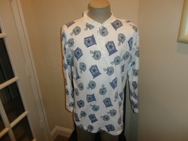 Vtg 90&#39;s Dallas Cowboys ALL OVER Print Nightshirt Shorty Pajamas Fits Wo... - £30.96 GBP