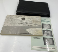 2001 Nissan Maxima Owners Manual Set with Case OEM B04B40089 - $15.29