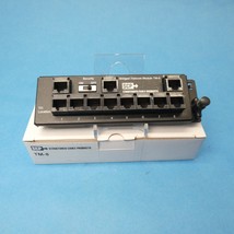 Structured Cable Products SCP TM-8 8 Port Bridged Telecom Module RJ45 RJ31X - $24.99