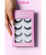SO PINK BEAUTY Faux Mink Eyelashes Variety Pack 5 Pairs - $184.69 MXN