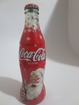 Coca-Cola Classic Santa Claus and Target Dog wrap around 8oz Full 2004 - £5.84 GBP