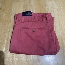 Polo Ralph Lauren Women Cotton Skinny Chino Pants Adirondack Berry Sz 20... - $407.65 MXN