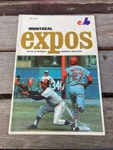 Vtg 1970 Montreal Expos Baseball Magazine Scorebook Annual - £15.78 GBP
