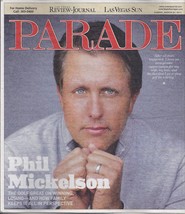 Phil Mickelson, Big Time Rush @ Parade Las Vegas Magazine Mar 2011 - £4.75 GBP