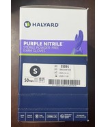 HALYARD Purple STERILE Nitrile Powder Free Gloves 45 pairs  (90 Pcs) SMA... - $93.86 CAD