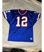 Vintage Wilson NFL Buffalo Bills #12 Jim Kelly Jersey XL Blue - $100.00