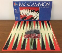 Vtg 1982 Backgammon &amp; Acey-Deucy Milton Bradley Complete All Pieces And ... - $19.79