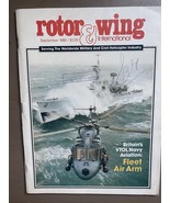 Vintage Magazine Rotor Wings, Fleet Air Arm 1988 - $180.30 MXN