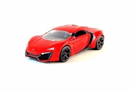 Lykan Hypersport, Fast And Furious Red Jada 1:32 Diecast Car Collector's Model - £34.70 GBP