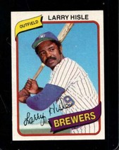 1980 Topps #430 Larry Hisle Nm Brewers Dp *X108625 - £0.77 GBP