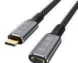 CABLEDECONN USB4 8K Cable 0.8M Thunderbolt 4 Compatible USB 4 Type-c Mal... - £30.53 GBP