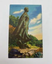 Vintage Postcard The Pilgrim Maiden Plymouth Massachusetts Linen Posted 1951 - £2.73 GBP