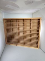 Napa Valley Box Company VTG 100 Cassette Tape Wood Storage Holder Wall Hanging - £43.60 GBP