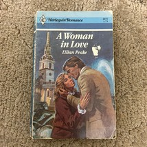 A Woman in Love Gothic Romance Paperback Book Lilian Peake from Harlequin 1987 - £9.55 GBP
