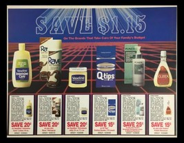 1983 Vaseline The Brands That Take Care Circular Coupon Advertisement - £14.91 GBP