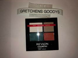 Revlon Colorstay 16 Hour Eye Shadow #587 Wild NEW  Factory Sealed - $234.44 MXN