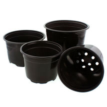 50 Pots - 6-5/8&quot; W x 5” H – Short Nursery Pots Perennials Annuals - £78.00 GBP