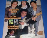 Robert Cray Rock It Magazine Vintage 1987 Stevie Ray Vaughan Blues Under... - £24.04 GBP