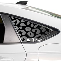 Fits Honda Accord Sedan 2023 Window Leopard Cheetah Print Cow Decal Sticker - £27.86 GBP