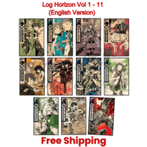 Log Horizon by Mamare Touno Volume 1-11 Loose Single English Version Lig... - $498.75 MXN