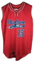 Hudson Heat Red Softball Jersey Womens Size Large 15  - $15.84