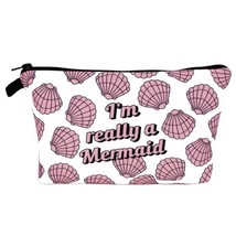  Cosmetic Organizer Bag Make Up Printing Mermaid Cosmetic Bag Fashion Wo... - £9.38 GBP