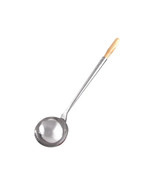 NWT Williams Sonoma Wok Utensil LARGE LADLE/SPOON BAMBOO/STAINLESS 16&quot; - $448.02 MXN