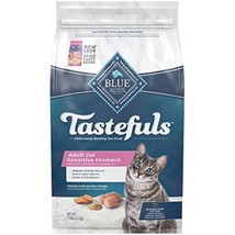 Blue Buffalo Tastefuls Sensitive Stomach Natural Adult Dry Cat Food, Chi... - $1,010.42 MXN