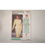 Vintage 90s Butterick Pattern #6523 Top,Skirt,Scarf Size 12-16 Uncut - €7,69 EUR