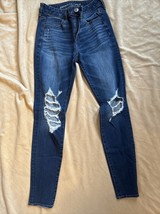 American Eagle 360 Next Level Stretch HI-Rise Jegging Women&#39;s Size 4 Reg - $227.99 MXN