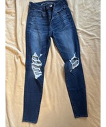 American Eagle 360 Next Level Stretch HI-Rise Jegging Women&#39;s Size 4 Reg - $16.41 CAD