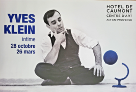 Yves Klein - Original Exhibition Poster - Aix En Provence - 2022 - $168.93