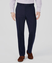 Vince Camuto Mens Slim-Fit Stretch Wrinkle-Resistant Suit Pants in Navy-30/32 - £46.85 GBP