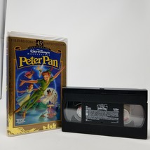 Peter Pan VHS Walt Disney&#39;s Masterpiece Fully Restored 45th Limited Edit... - £10.05 GBP