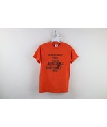 Vtg 90s Boys Small Faded YMCA Basketball Camp Short Sleeve T-Shirt Orang... - $27.01 CAD