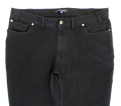 Vince Camuto Men&#39;s Slim Fit Crosshatch Pants 38x24  Black - £14.24 GBP