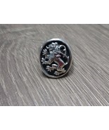 925 Sterling Silver Navajo Ted Ott Rampant Lion Ring Sz 12 Free Shipping - $182.55 CAD